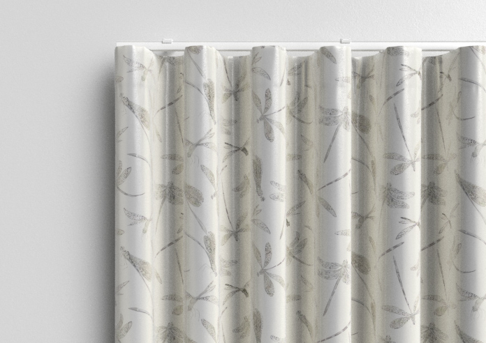 Dragonflies, Soft White - Made to Measure Curtains - Image 13